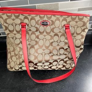 Authentic coach purse